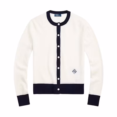 (Women) Polo Ralph Lauren SS24 Loose-Fit Embroidered Knit Cardigan Multicolor. WMPOSWENDW20228-999