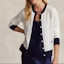 Lookbook (W) Polo Ralph Lauren SS24 Loose-Fit Cardigan Rajut Bordir Multicolor. WMPOSWENDW20228-999