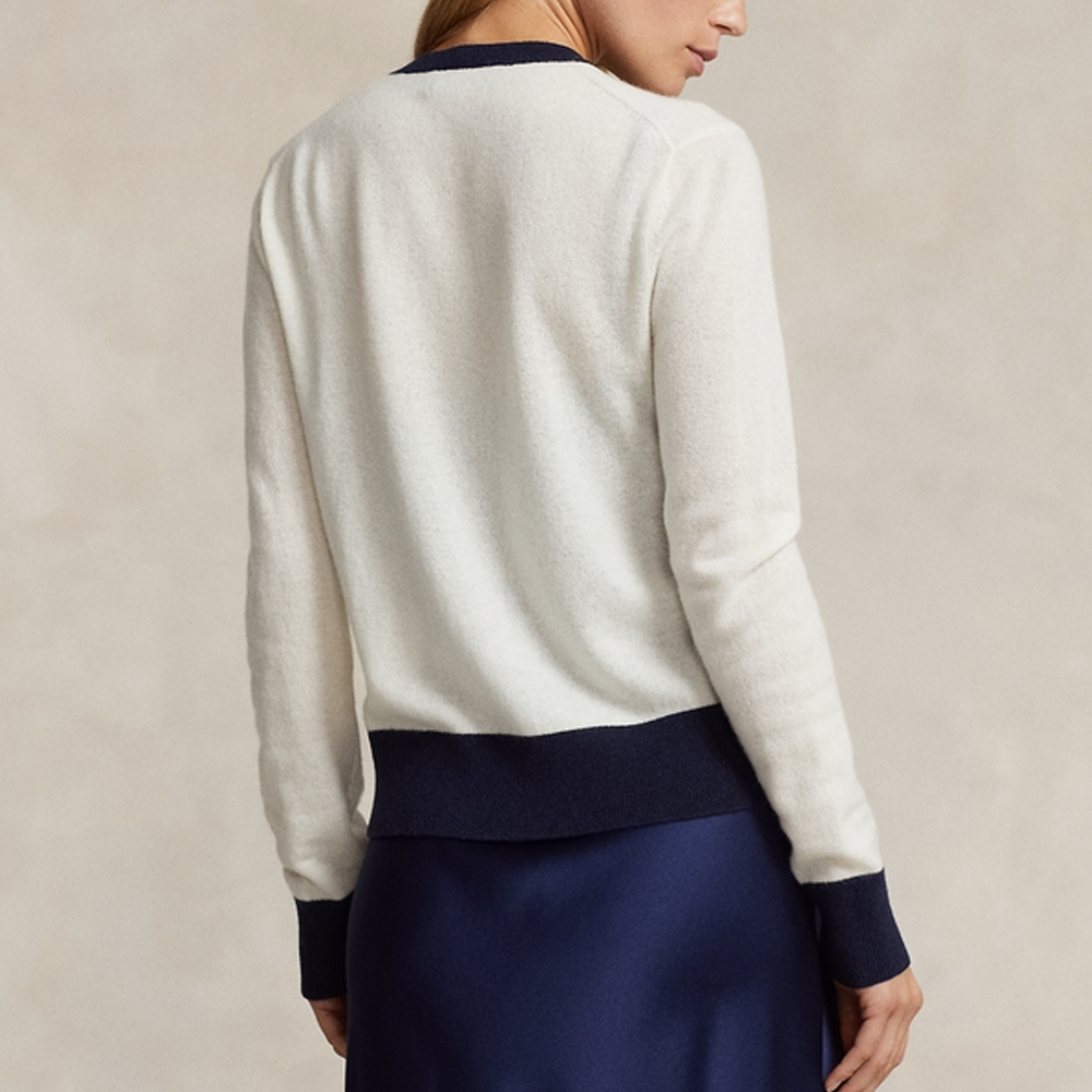 (Women) Polo Ralph Lauren SS24  Loose-Fit Embroidered Knit Cardigan Multicolor. WMPOSWENDW20228-999 圖 4