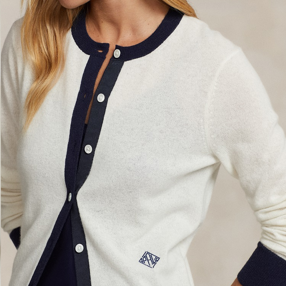 (Women) Polo Ralph Lauren SS24  Loose-Fit Embroidered Knit Cardigan Multicolor. WMPOSWENDW20228-999 圖 6