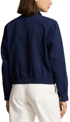 (W) Polo Ralph Lauren SS24 海军蓝宽松版刺绣标志夹克. WMPOOTWN5A20070-410 Shop (W) Polo Ralph Lauren SS24 海军蓝宽松版刺绣标志夹克. WMPOOTWN5A20070-410