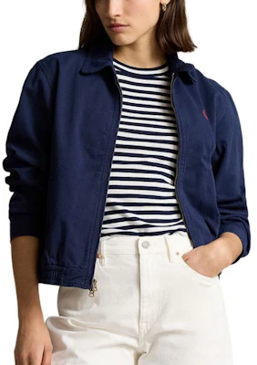 (W) Polo Ralph Lauren SS24 海军蓝宽松版刺绣标志夹克. WMPOOTWN5A20070-410 Purchase (W) Polo Ralph Lauren SS24 海军蓝宽松版刺绣标志夹克. WMPOOTWN5A20070-410