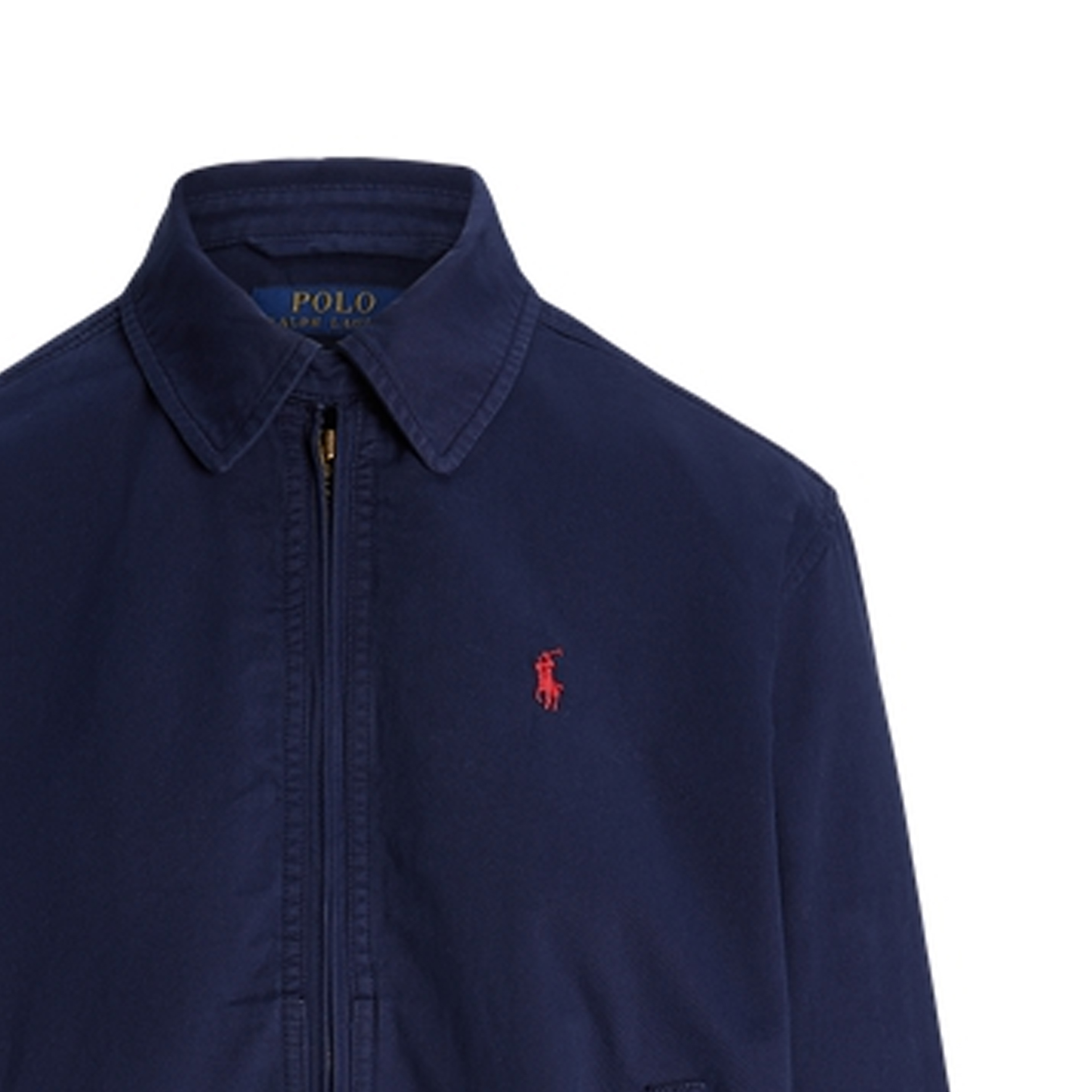 Sizing (W) Polo Ralph Lauren SS24 海军蓝宽松版刺绣标志夹克. WMPOOTWN5A20070-410