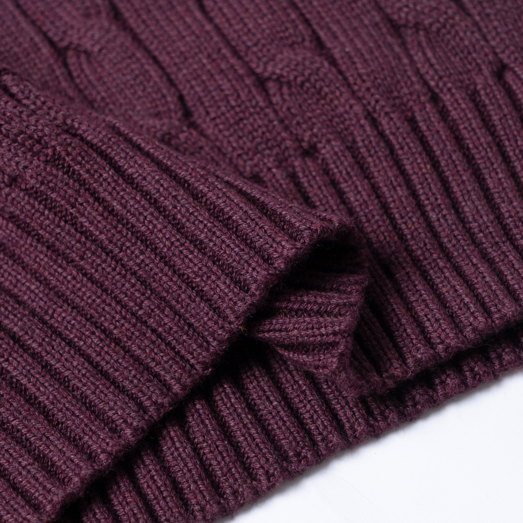 (Women) Polo Ralph Lauren SS24  Purple Cable-Knit Sweater with Logo Embroidery. 211570012-142 圖 6