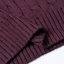 Details for (W) 폴로 랄프 로렌 SS24 퍼플 로고 자수 케이블 니트 스웨터. 211570012-142