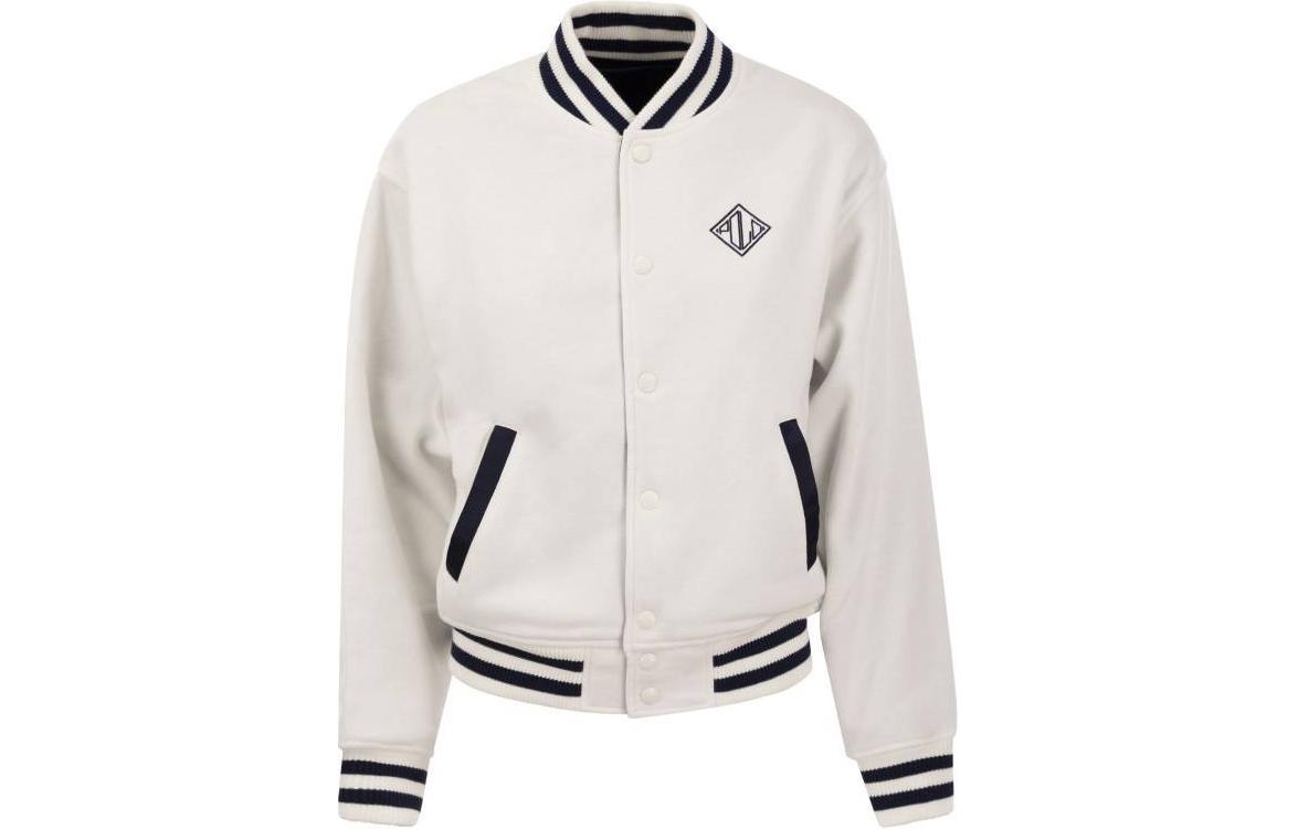 (Women) Polo Ralph Lauren SS24  Reversible Striped Single-Breasted White Jacket. 211924214-001 圖 2