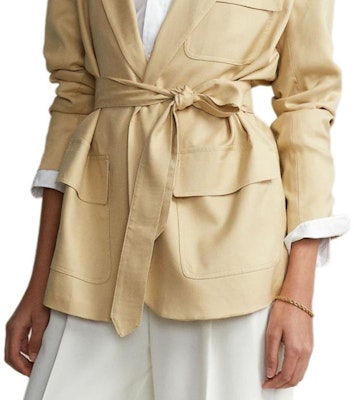 (W) Polo Ralph Lauren SS24 絲羊毛長袖腰帶西裝外套-寬鬆版 WMPOOTWN5V20134-101 Details for (W) Polo Ralph Lauren SS24 絲羊毛長袖腰帶西裝外套-寬鬆版 WMPOOTWN5V20134-101