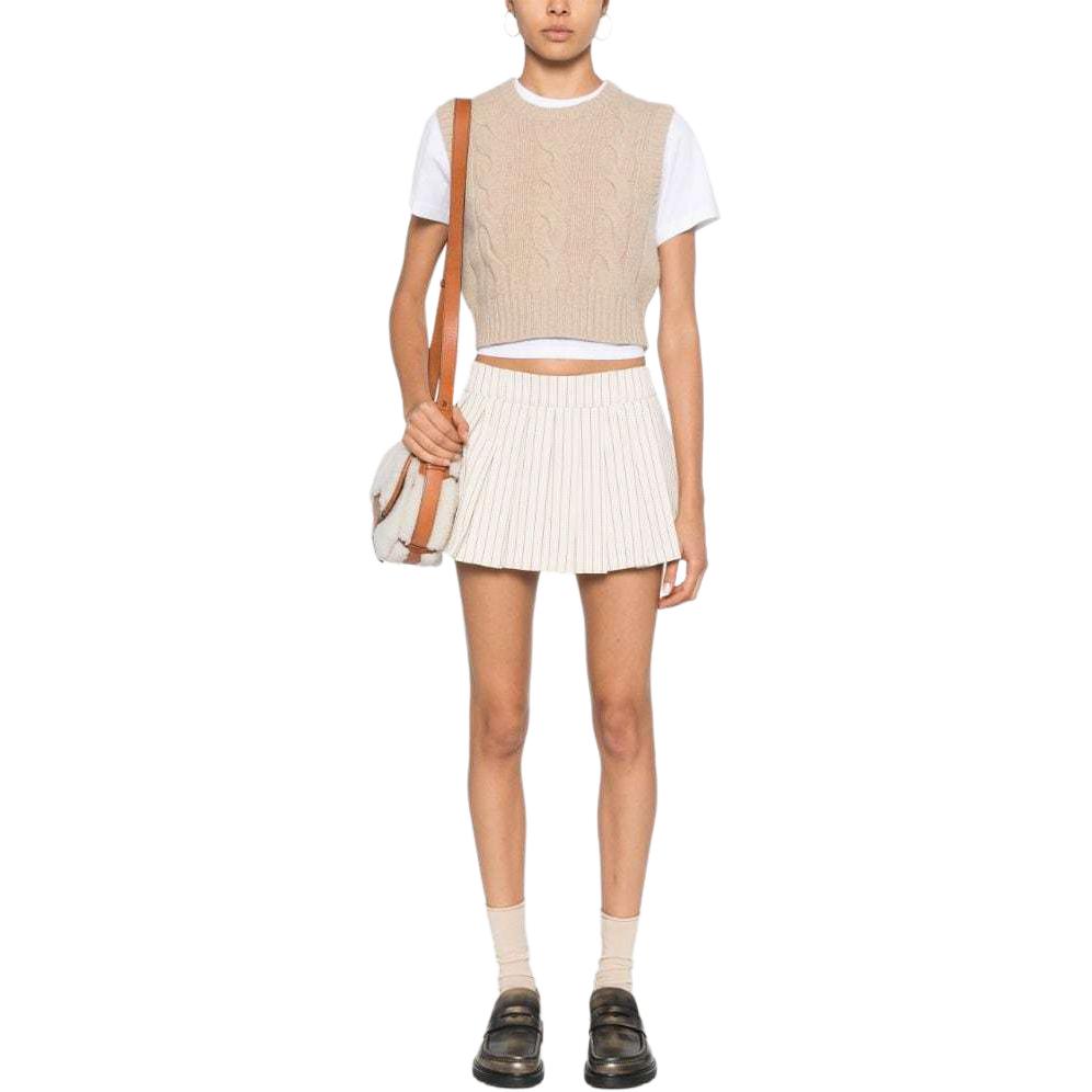 Lookbook (W) Polo Ralph Lauren SS24 無袖針織上衣淺米色款。 211941553