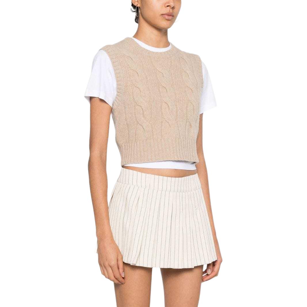 Purchase (W) Polo Ralph Lauren SS24 無袖針織上衣淺米色款。 211941553