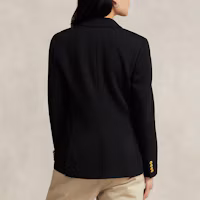 Purchase (W) Polo Ralph Lauren SS24 修身版黑色雙排扣標誌西裝外套 WMPOOTWN5V20229-001