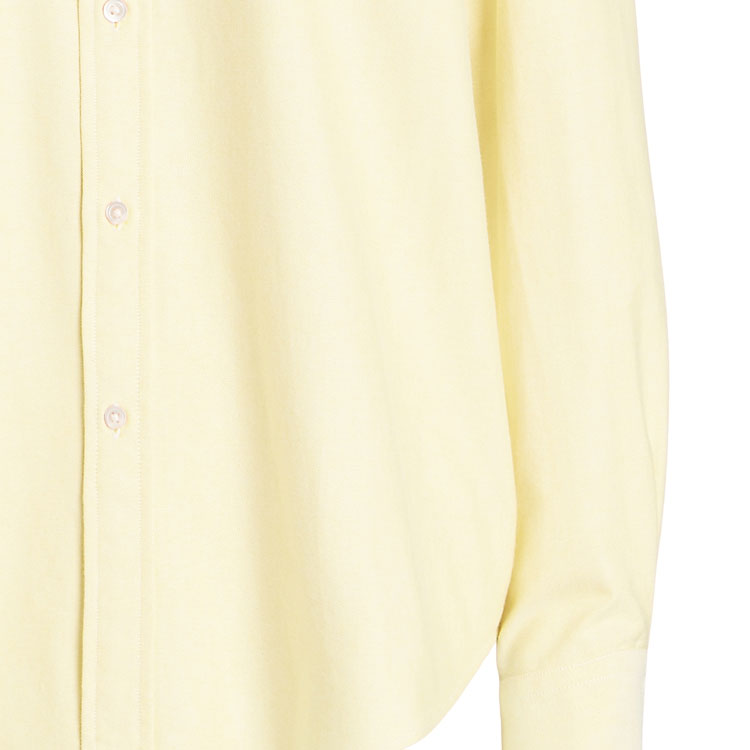 (Women) Polo Ralph Lauren SS24  Solid Single-Breasted Yellow Long Sleeve Shirt. WMPOSHTNDO20527-700 圖 3