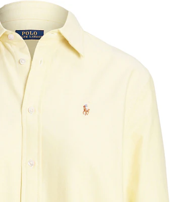 (W) Polo Ralph Lauren SS24 黃色長袖單排扣襯衫 WMPOSHTNDO20527-700 Shop (W) Polo Ralph Lauren SS24 黃色長袖單排扣襯衫 WMPOSHTNDO20527-700