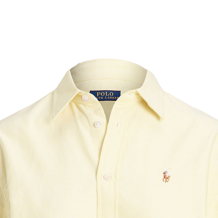 (Women) Polo Ralph Lauren SS24  Solid Single-Breasted Yellow Long Sleeve Shirt. WMPOSHTNDO20527-700 圖 6