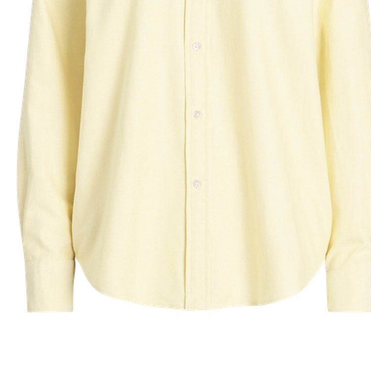 (Women) Polo Ralph Lauren SS24  Solid Single-Breasted Yellow Long Sleeve Shirt. WMPOSHTNDO20527-700 圖 7