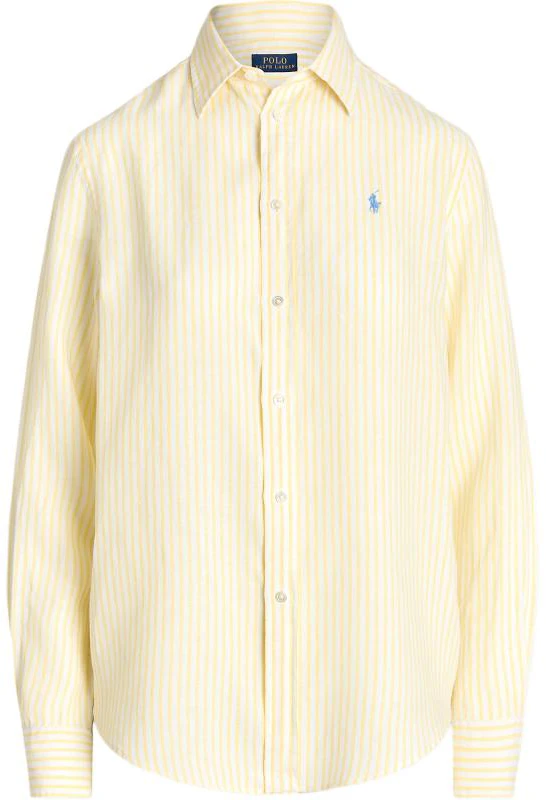 women-polo-ralph-lauren-ss-24-striped-logo-embroidered-loose-shirt-coastal-yellow-wmposhtndo-20616-700