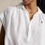 Details for (W) Polo Ralph Lauren SS24 Camisa Blanca Holgada de Manga Corta con Botones. WMPOSHTNDO20605-100