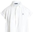 Sizing (W) Polo Ralph Lauren SS24 Camisa Blanca Holgada de Manga Corta con Botones. WMPOSHTNDO20605-100