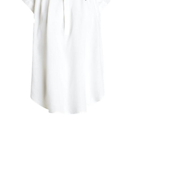 Cheap (W) Polo Ralph Lauren SS24 Camisa Blanca Holgada de Manga Corta con Botones. WMPOSHTNDO20605-100