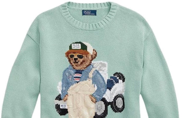 (W) Polo Ralph Lauren SS24 动物图案宽松针织毛衣 青瓷绿色. WMPOSWENC020947-300 Sizing (W) Polo Ralph Lauren SS24 动物图案宽松针织毛衣 青瓷绿色. WMPOSWENC020947-300