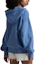 Purchase (Women) Polo Ralph Lauren SS24 Blue Solid Zip-Up Oversized Hoodie WMPOKNINFB20682-400