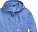 Sizing (Women) Polo Ralph Lauren SS24 Blue Solid Zip-Up Oversized Hoodie WMPOKNINFB20682-400
