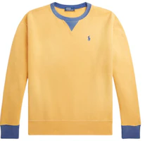 (Women) Polo Ralph Lauren SS24 Logo Embroidered Oversized Crewneck Sweatshirt Women Multicolor WMPOKNINFB20595-710 (Women) Polo Ralph Lauren SS24 Logo Embroidered Oversized Crewneck Sweatshirt Women Multicolor WMPOKNINFB20595-710