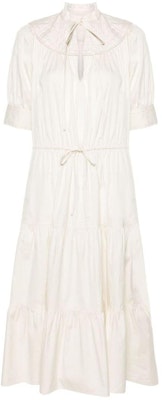 (W) Polo Ralph Lauren SS24 女款短袖純色綁帶洋裝 米白色 211925104-001 Order (W) Polo Ralph Lauren SS24 女款短袖純色綁帶洋裝 米白色 211925104-001