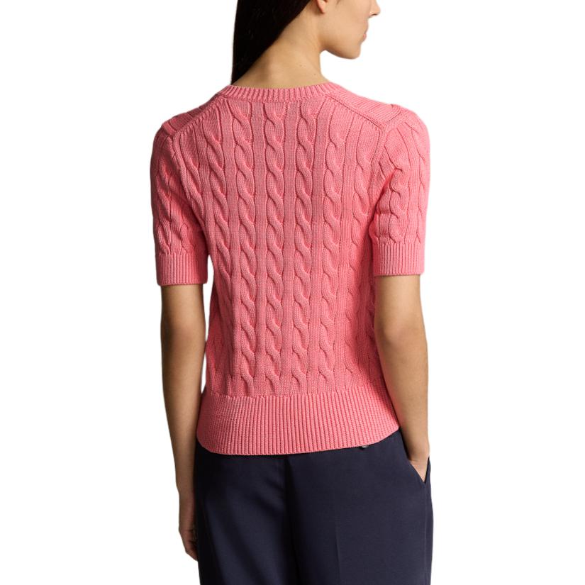 (Women) Polo Ralph Lauren SS24 Pink Slim Fit Knit Short Sleeve Cardigan for Women. WMPOSWENDW20261-670 圖 5