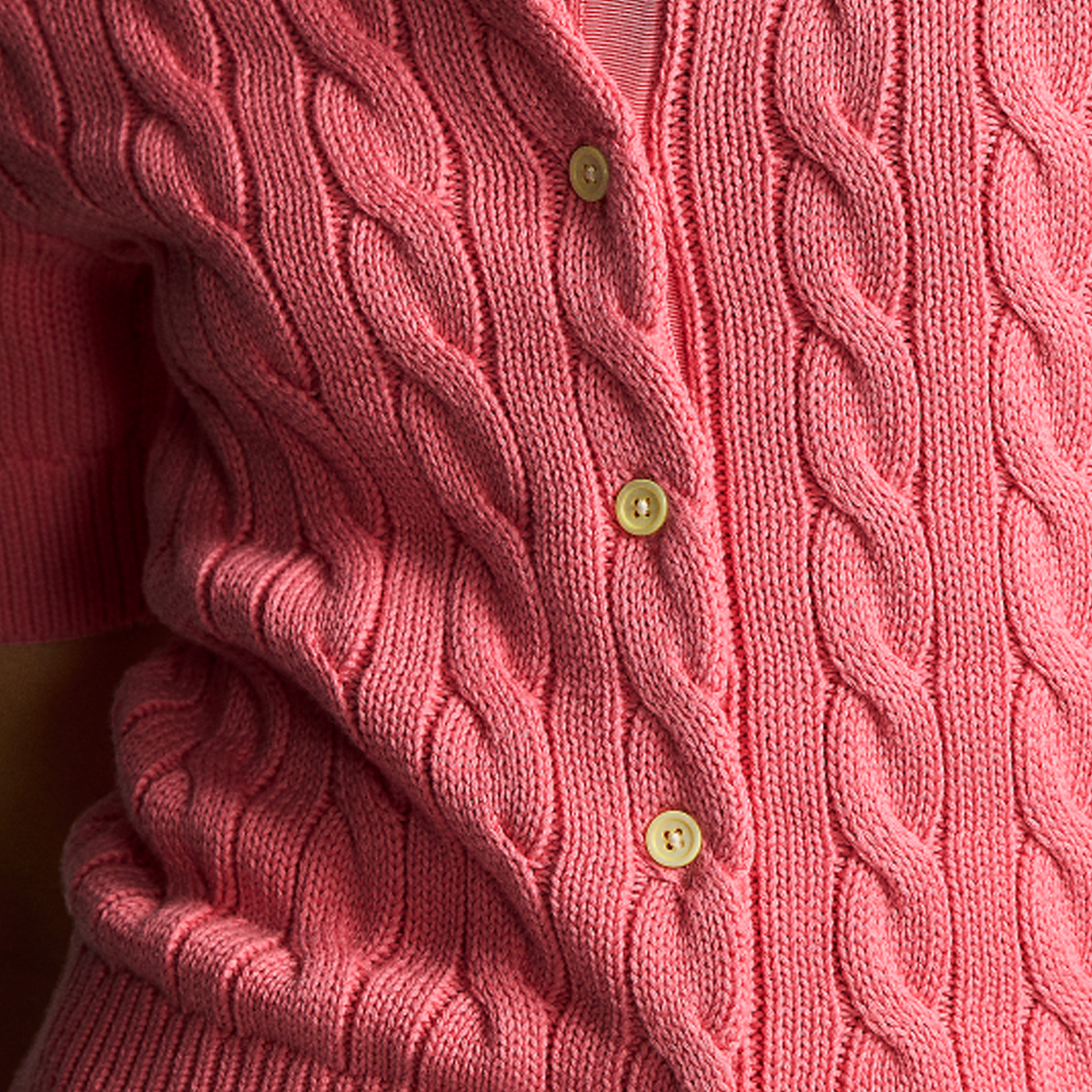 (Women) Polo Ralph Lauren SS24 Pink Slim Fit Knit Short Sleeve Cardigan for Women. WMPOSWENDW20261-670 圖 7