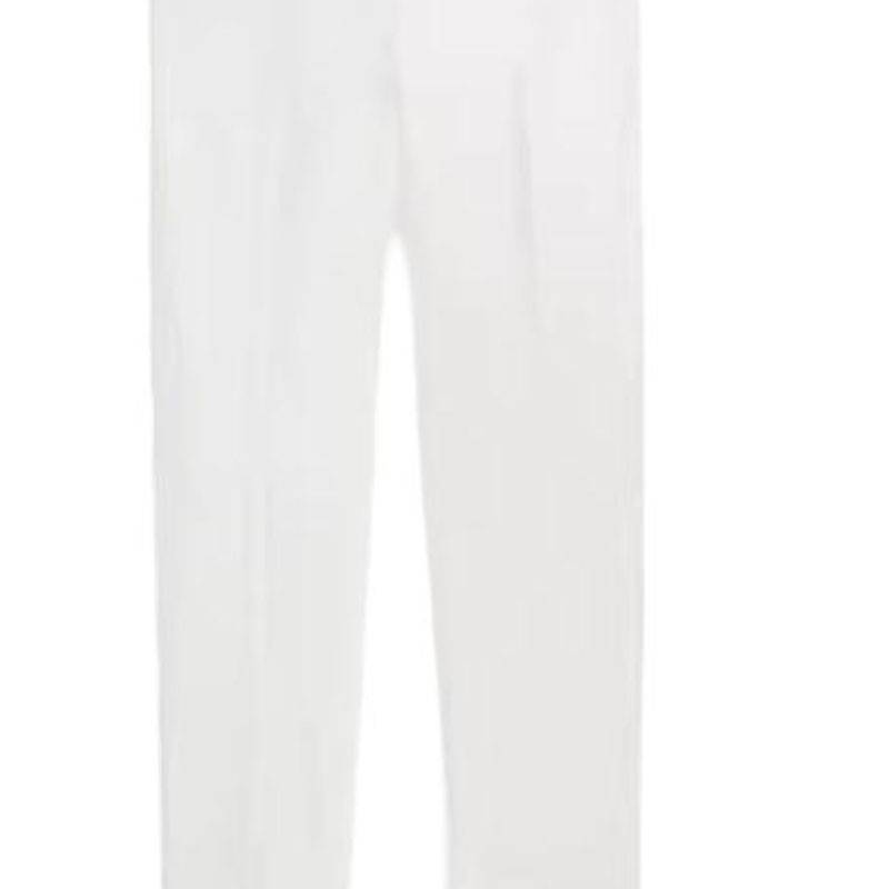 Sizing (W) Pantalones Casuales Slim Fit Mid-Rise Blancos Polo Ralph Lauren SS24 Mujer. WMPOPNTNDL20124-100