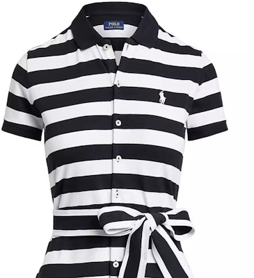 (W) Polo Ralph Lauren SS24 條紋休閒A字短袖中長洋裝 女款 多色 WMPODRSNFA20644-001 Details for (W) Polo Ralph Lauren SS24 條紋休閒A字短袖中長洋裝 女款 多色 WMPODRSNFA20644-001