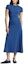 Lookbook (Women) Polo Ralph Lauren SS24 Striped Cinched Waist Midi Dress Women - Dark Blue WMPODRSNFA20664-400