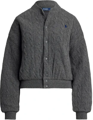 (W) Polo Ralph Lauren SS25 粗针织飞行员夹克 211966122-001 Buy (W) Polo Ralph Lauren SS25 粗针织飞行员夹克 211966122-001