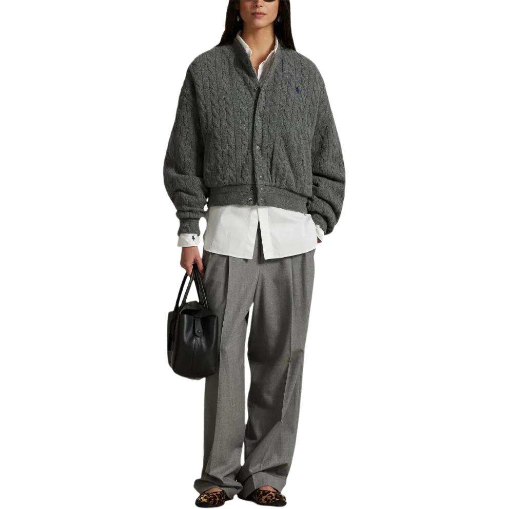 Lookbook (W) Polo Ralph Lauren SS25 粗针织飞行员夹克 211966122-001