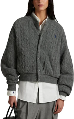 (W) Polo Ralph Lauren SS25 粗针织飞行员夹克 211966122-001 Shop (W) Polo Ralph Lauren SS25 粗针织飞行员夹克 211966122-001