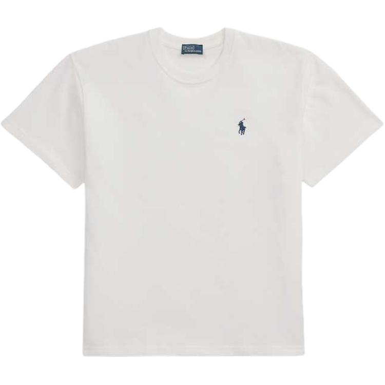 (Women) Polo Ralph Lauren SS25  White Crew Neck T-Shirt with Pony Logo. WMPOKNINCU21056-100 圖 2
