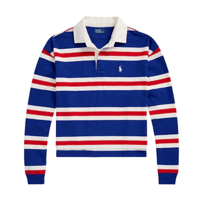 (Women) Polo Ralph Lauren SS25 Cotton Knit Relaxed Sweatshirt Women Multicolor WMPOKNIN1J20037-999