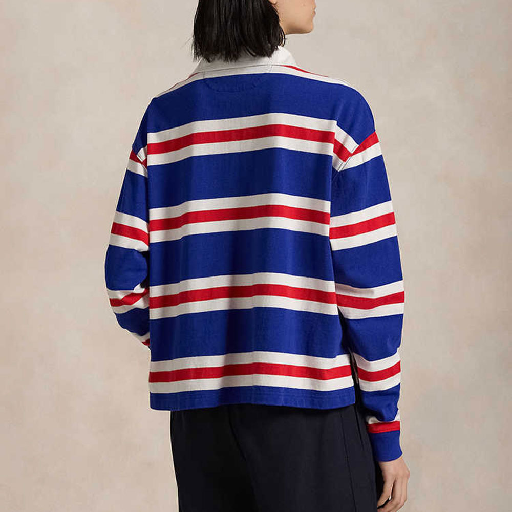(Women) Polo Ralph Lauren SS25 Cotton Knit Relaxed Sweatshirt Women Multicolor WMPOKNIN1J20037-999 圖 5