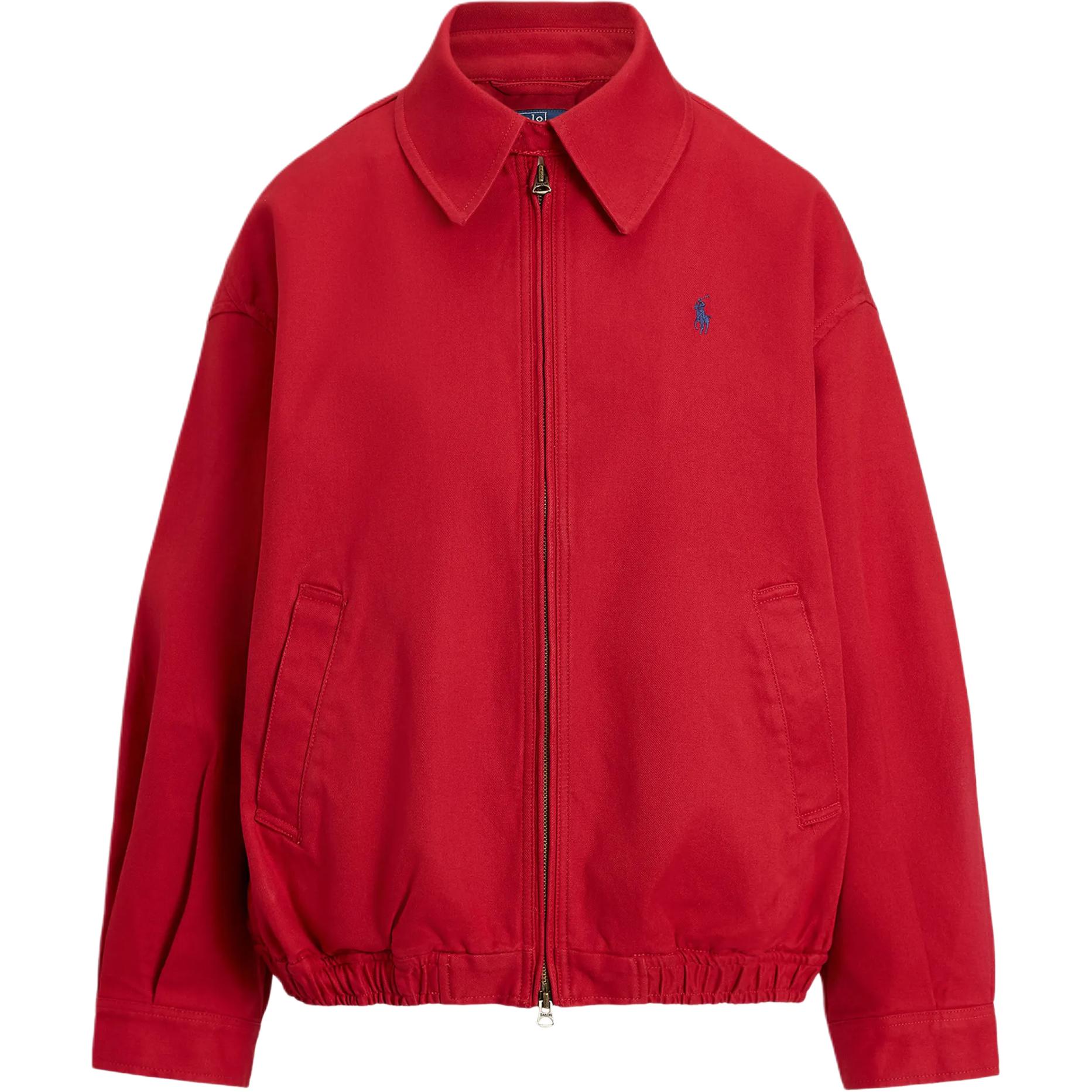 (Women) Polo Ralph Lauren SS26 Oversized Cotton Windbreaker Jacket Loose Fit Women 211A96311-004