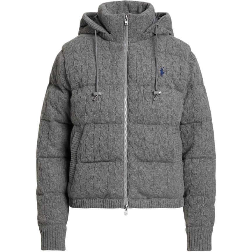 (Women) Polo Ralph Lauren Straight Cable Quilted Cotton Jacket . WMPOOTWN2820396-020