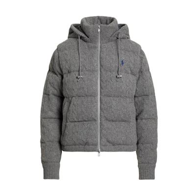 (Women) Polo Ralph Lauren Straight Cable Quilted Cotton Jacket . WMPOOTWN2820396-020