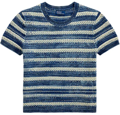 (W) Polo Ralph Lauren 蓝色条纹圆领短袖毛衣 WMPOSWENC021231999 Buy (W) Polo Ralph Lauren 蓝色条纹圆领短袖毛衣 WMPOSWENC021231999