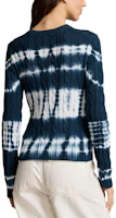 Purchase (W) Polo Ralph Lauren 女款藍色扎染Logo針織圓領毛衣 211935316