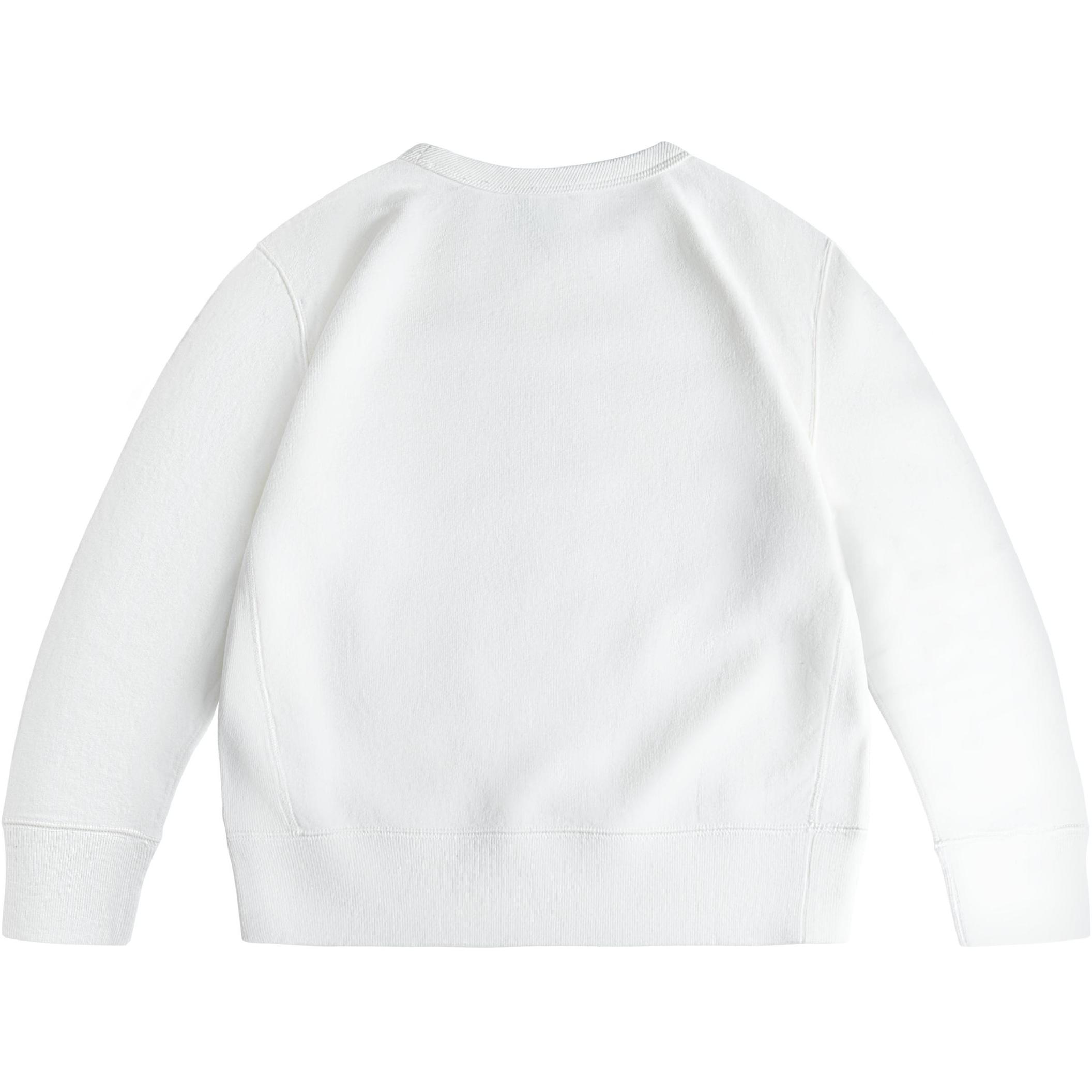 (Women) Polo Ralph Lauren White Crewneck Sweatshirt with Bear Print WMPOKNIN6820092-100 圖 3