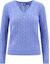 Order (W) Polo Ralph Lauren 女款藍色羊絨V領麻花針織毛衣 211910422-020