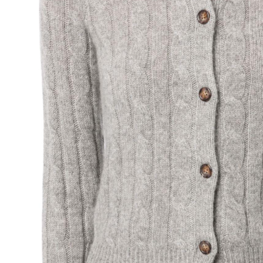 (Women) Polo Ralph Lauren Women’s Grey Solid Single-Breasted Knit Sweater. 211891617-003 圖 6