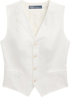 (Women) Polo Ralph Lauren Women’s Slim Fit Solid V-Neck Linen Sleeveless Tank Top White 211965038-001 (Women) Polo Ralph Lauren Women’s Slim Fit Solid V-Neck Linen Sleeveless Tank Top White 211965038-001