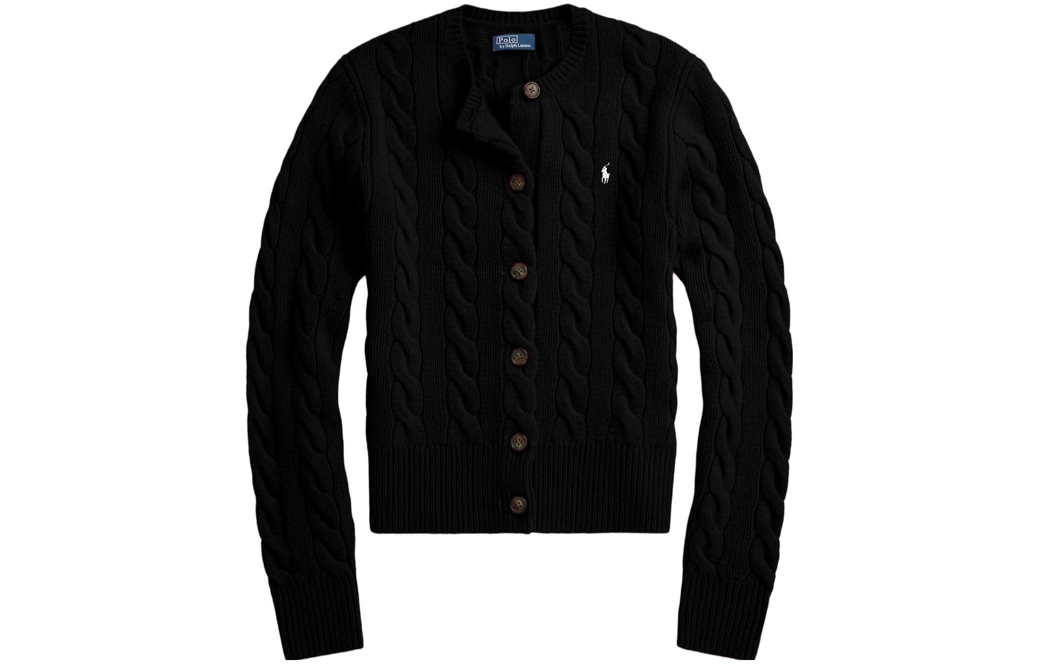 (Women) Polo Ralph Lauren Women’s Solid Logo Embroidered Long Sleeve Knit Cardigan. 211910443-010 圖 4