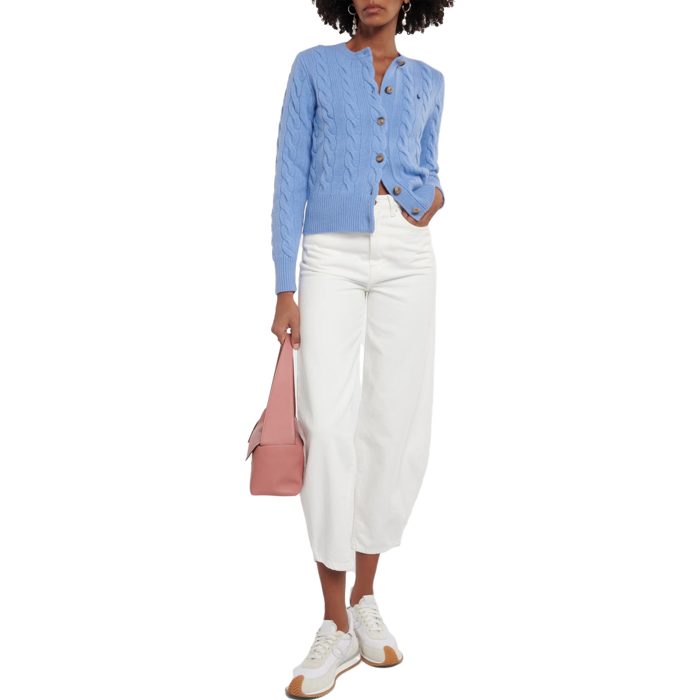 (Women) Polo Ralph Lauren Women’s Solid Logo Embroidered Long Sleeve Knit Cardigan. 211910443-010 圖 6