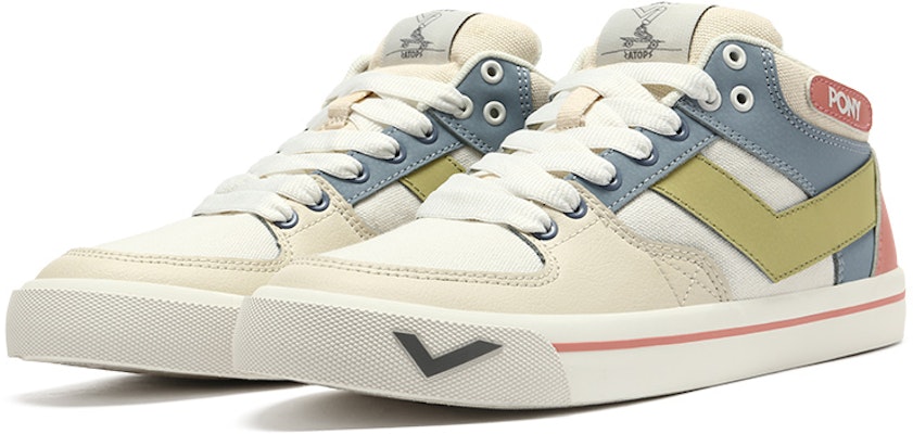 (Women) PONY Atop 'Beige Patchwork' 12W1AT01BE Order (Women) PONY Atop 'Beige Patchwork' 12W1AT01BE